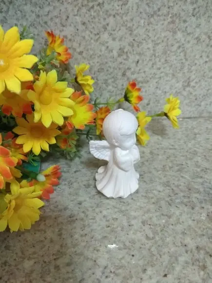 Peça de Gesso Anjo
