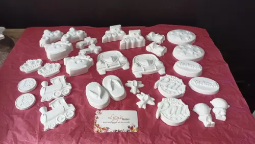 Peças para Pintura de Gesso Kids