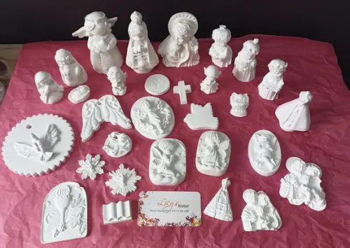 Peças para Pintura de Gesso Kids