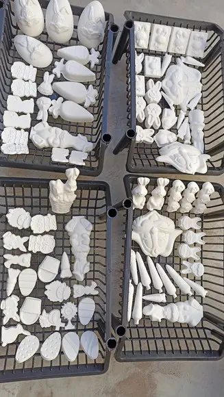 Peças para Pintura de Gesso Kids