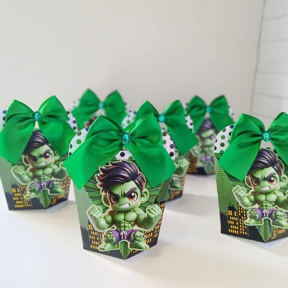 Caixa Coração Clássica Hulk Cute