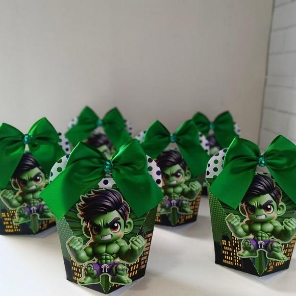 Caixa Coração Clássica Hulk Cute