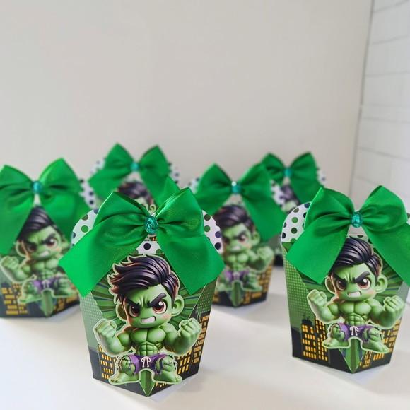 Caixa Coração Clássica Hulk Cute