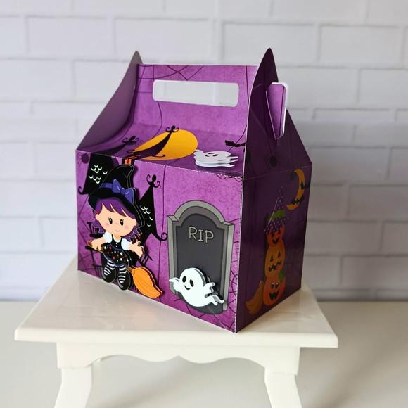 Caixa Maleta G Lancheirinhas Personalizada Halloween