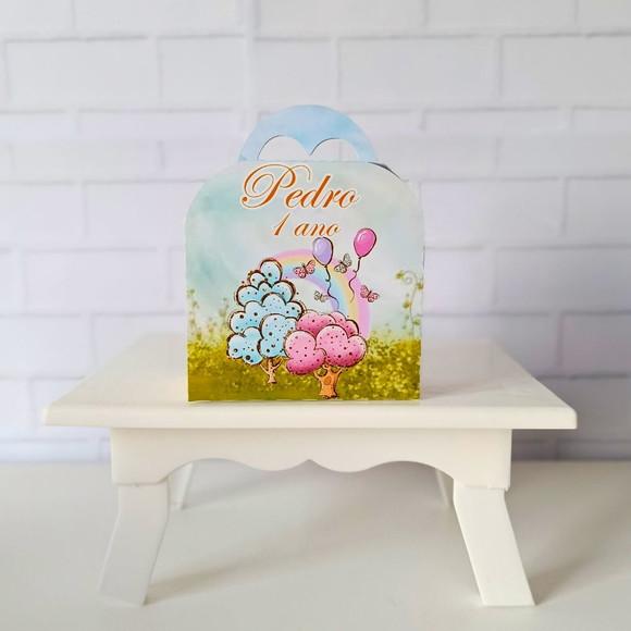 Caixa Maletinha Clássica Ursinho Pooh Cute Aquarela
