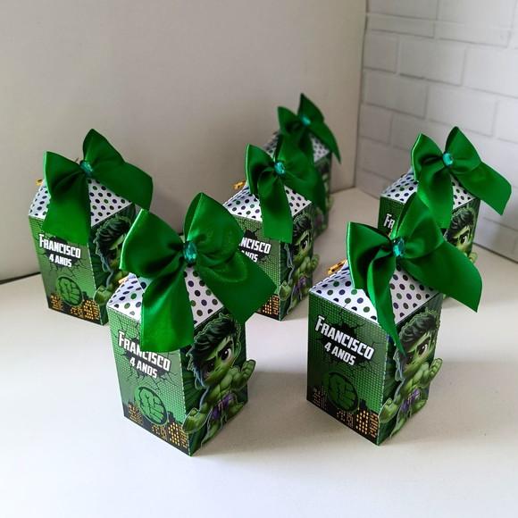 Caixa Milk Clássica Hulk Cute
