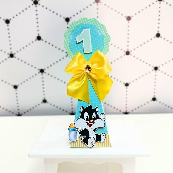 Caixa Pirâmide Clássica Baby Looney Tunes