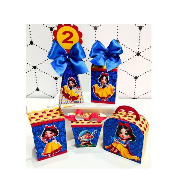 Kit Festa Básico Branca de Neve 25 Peças