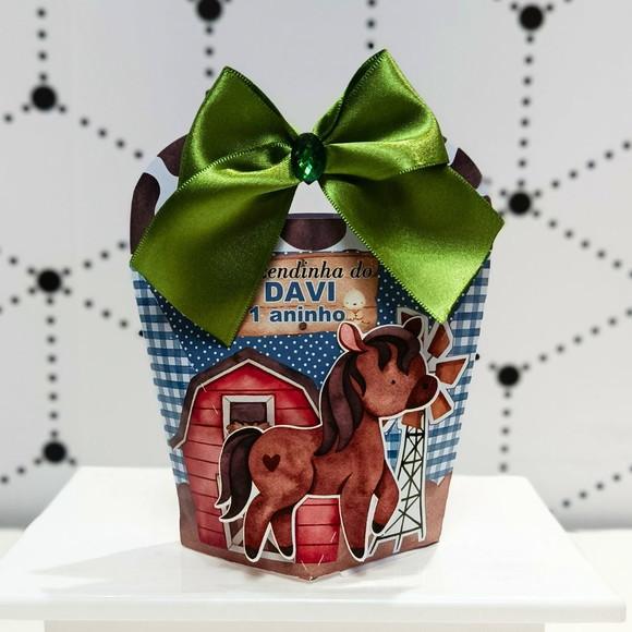 Kit Festa Clássico Fazendinha Aquarela 25 Peças