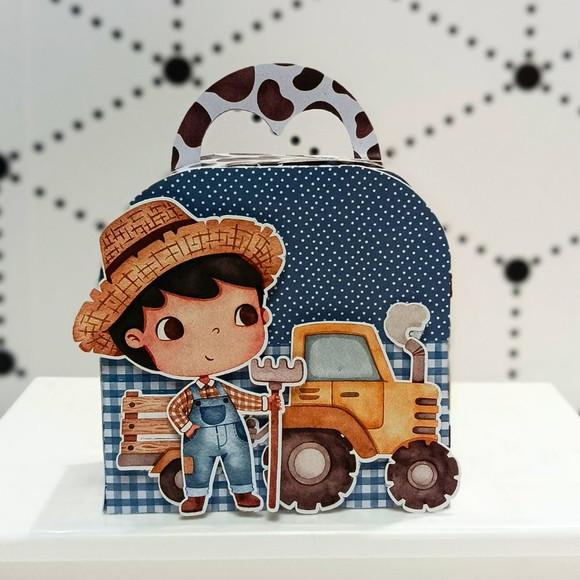 Kit Festa Clássico Fazendinha Aquarela 25 Peças
