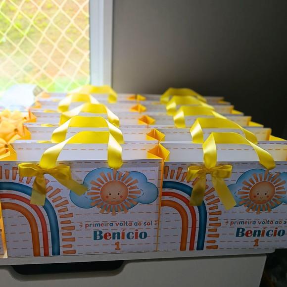 Kit Festa Clássico Minha Primeira Volta ao Sol 30 Peças