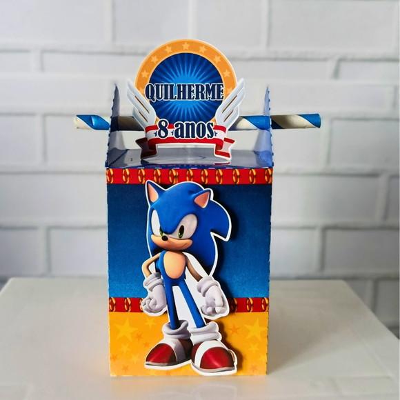 Kit Festa Clássico Sonic 30 Peças