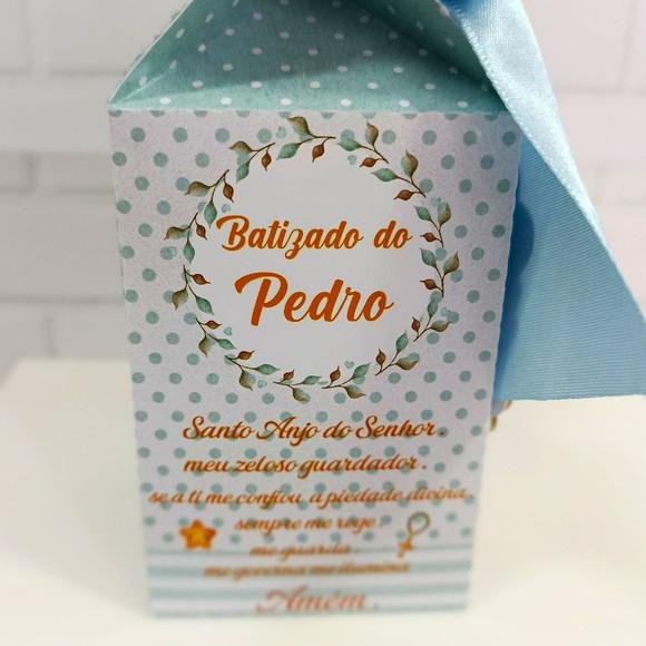 Kit Festa Semi Luxo Batizado Menino 30 Peças