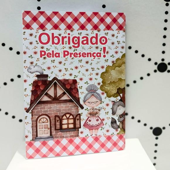 Livrinho de Colorir- Chapeuzinho Vermelho com Giz de Cera