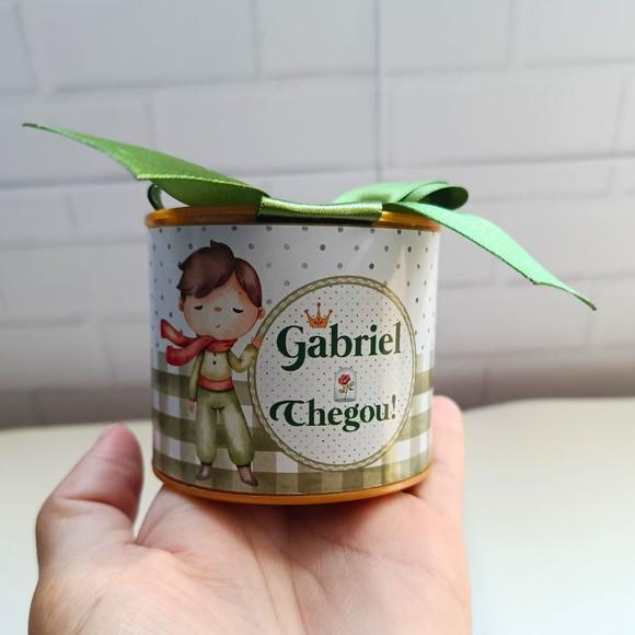 Mini Tubolata 5x6 Personalizada Maternidade Pequeno Principe