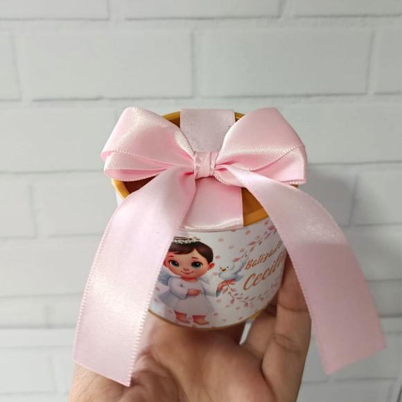 Mini Tubolatas 5x6 Personalizadas Batizado Menina