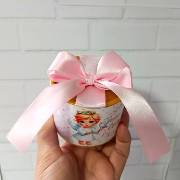 Mini Tubolatas 5x6 Personalizadas Batizado Menina