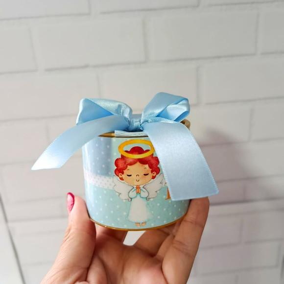 Mini Tubolatas 5x6 Personalizadas Batizado Menino