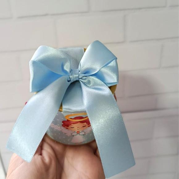 Mini Tubolatas 5x6 Personalizadas Batizado Menino