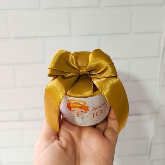 Mini Tubolatas 5x6 Personalizadas Batizado Menino