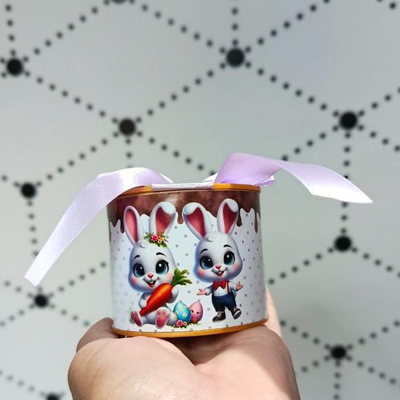Mini Tubolatas 5x6 Personalizadas Páscoa Coelhinhos