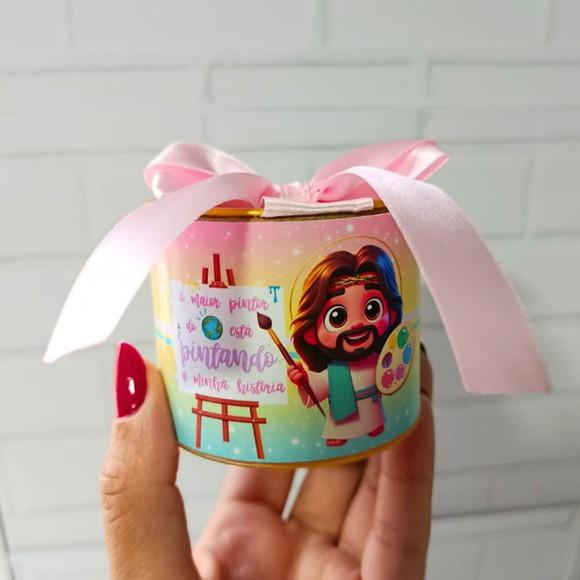 Mini Tubolatas Personalizadas o Maior Pintor do Mundo Candy