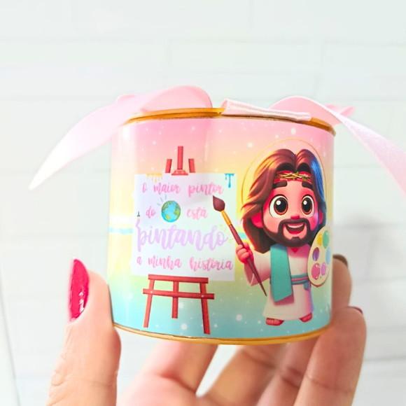 Mini Tubolatas Personalizadas o Maior Pintor do Mundo Candy