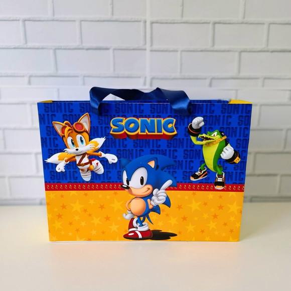 Sacola Personalizada Grande Sonic