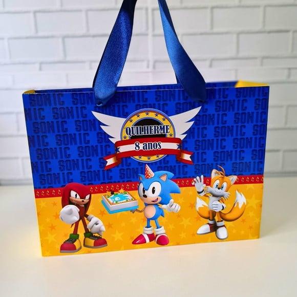 Sacola Personalizada Grande Sonic