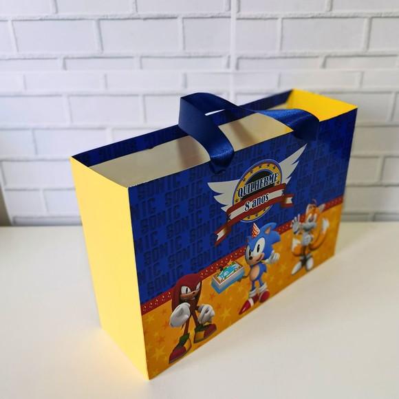 Sacola Personalizada Grande Sonic