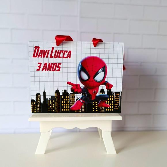 Sacolinha Personalizada (m 20x15 ) Home Arranha Cute