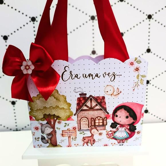 Sacolinha Personalizada Chapeuzinho Vermelho