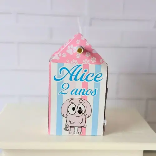 Caixa Canudo Clássica Bluey