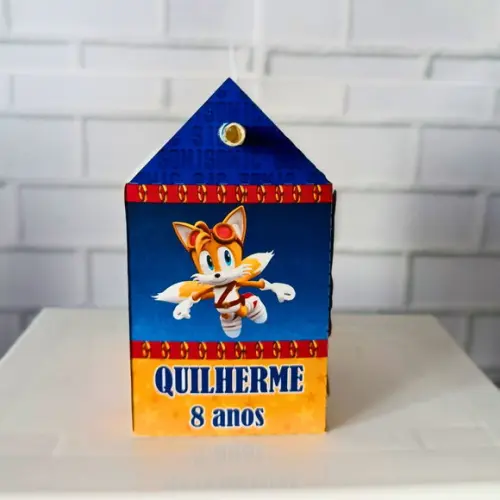 Caixa Canudo Clássica Sonic