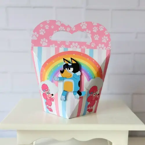 Caixa Coração Clássica Bluey