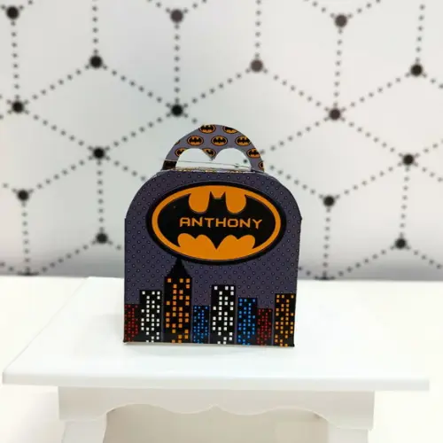Caixa Maletinha Clássica Batman Cute