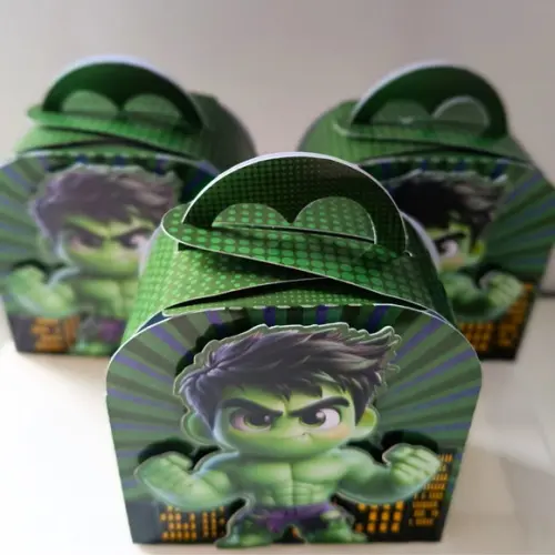 Caixa Maletinha Clássica Hulk Cute