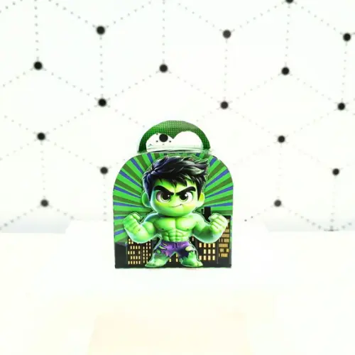 Caixa Maletinha Clássica Hulk Cute