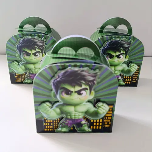 Caixa Maletinha Clássica Hulk Cute