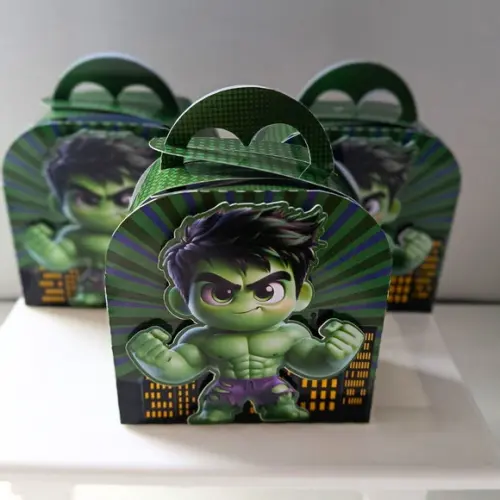 Caixa Maletinha Clássica Hulk Cute