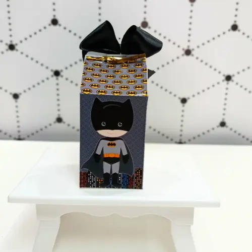 Caixa Milk Clássica Batman Cute