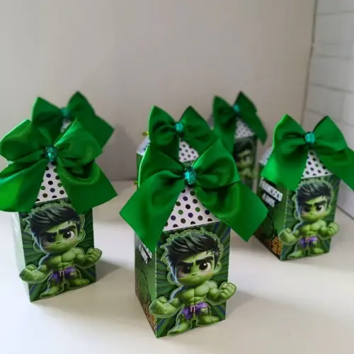 Caixa Milk Clássica Hulk Cute