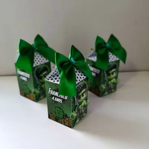 Caixa Milk Clássica Hulk Cute