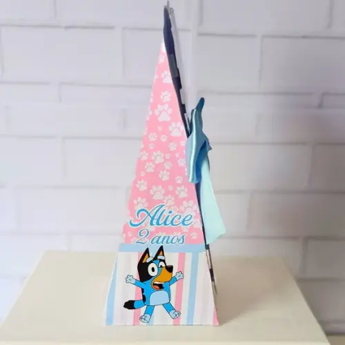 Caixa Pirâmide Clássica Bluey