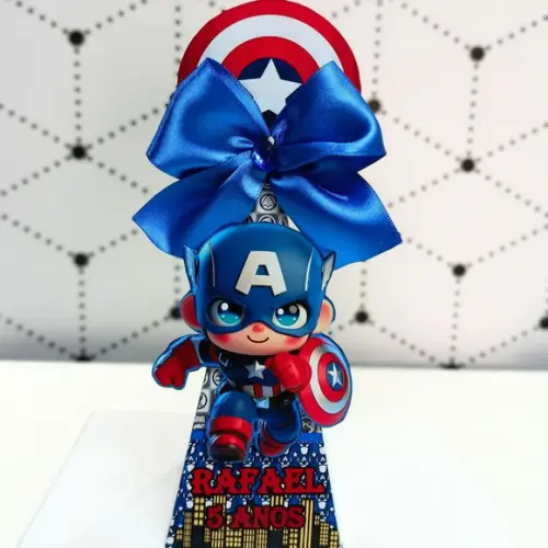 Caixa Pirâmide Clássica Vingadores Cute