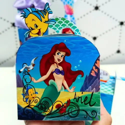 Kit Festa Básico Pequena Sereia 25 Peças