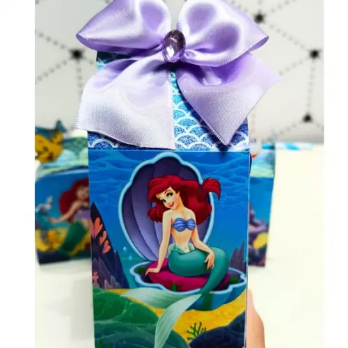 Kit Festa Básico Pequena Sereia 25 Peças