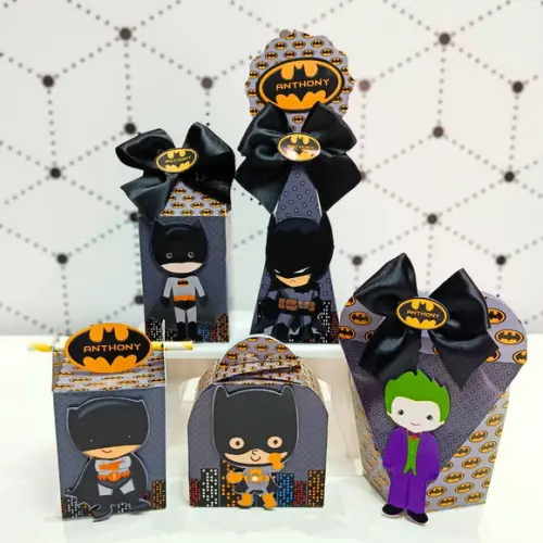 Kit Festa Clássico Batman Cute 25 Peças