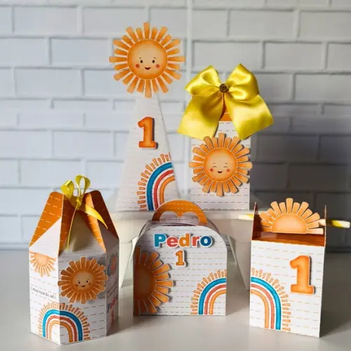 Kit Festa Clássico Minha Primeira Volta ao Sol 25 Peças