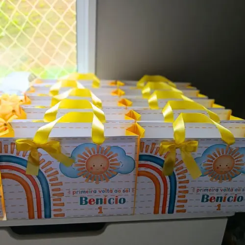 Kit Festa Clássico Minha Primeira Volta ao Sol 30 Peças